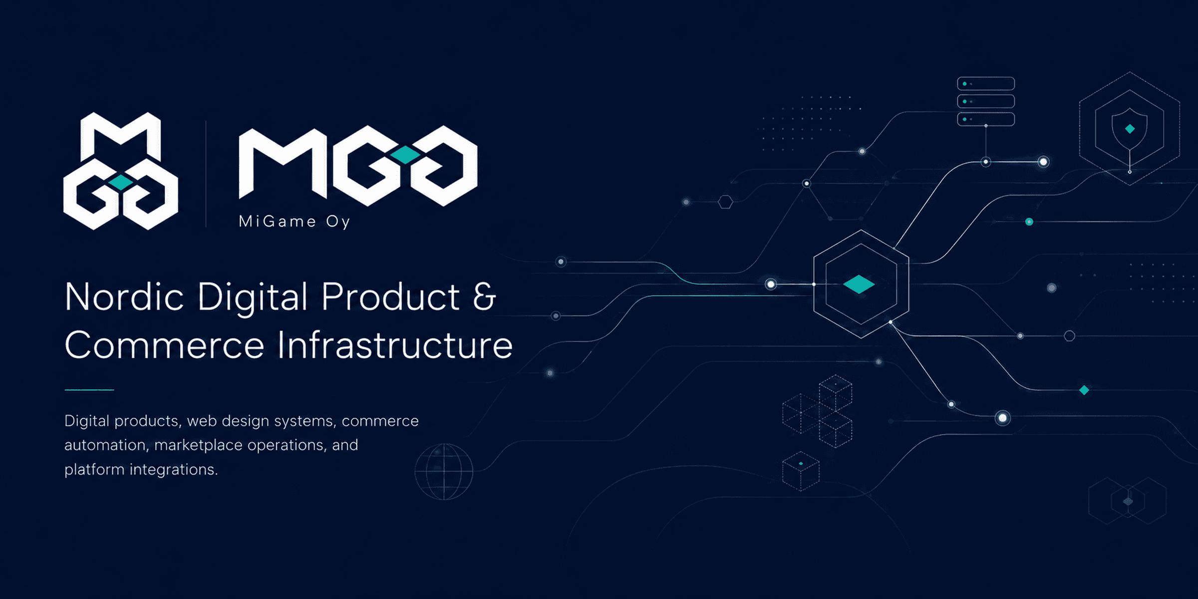 MGG Nordic digital product and commerce infrastructure