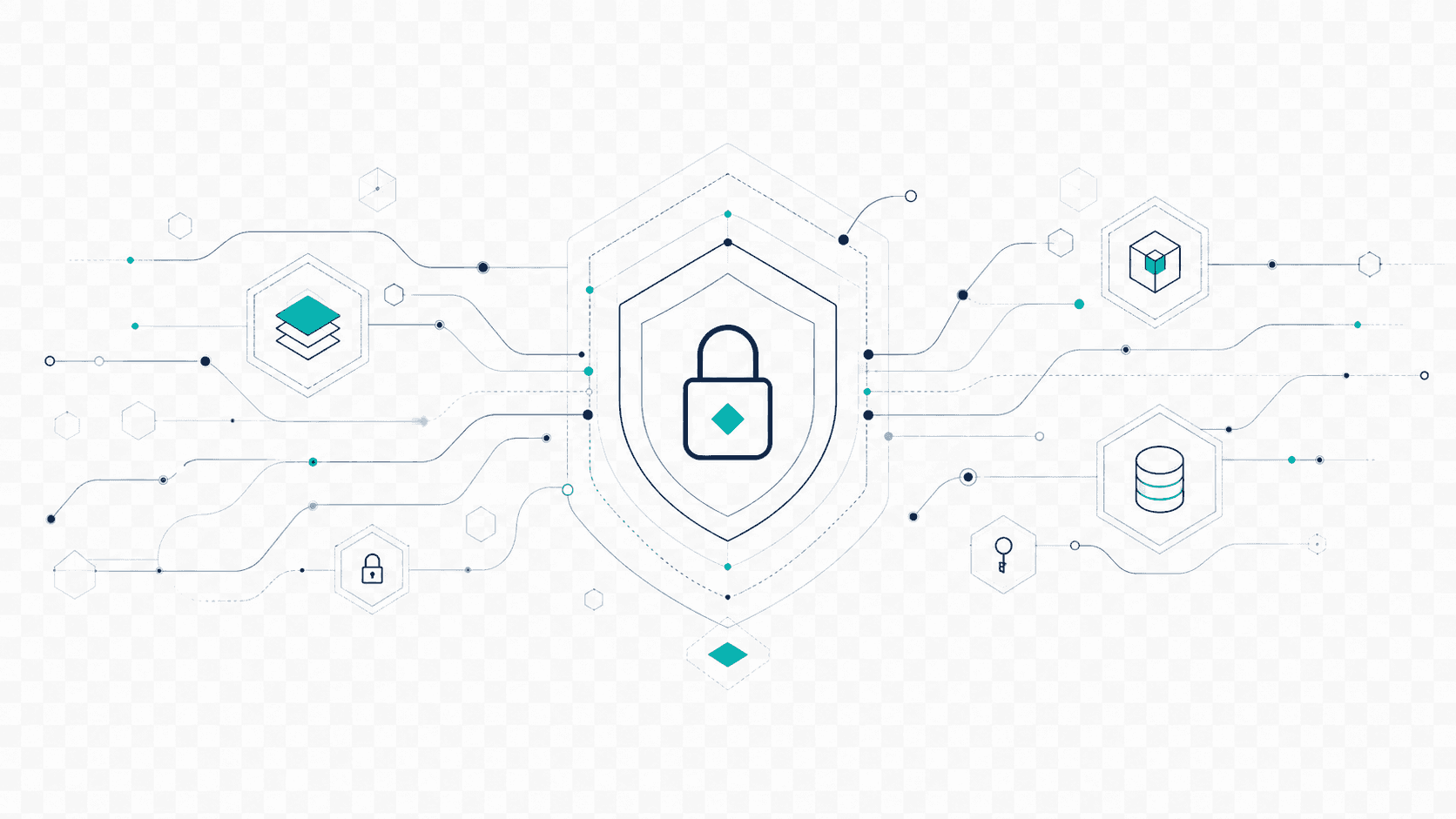 MGG security and data handling graphic